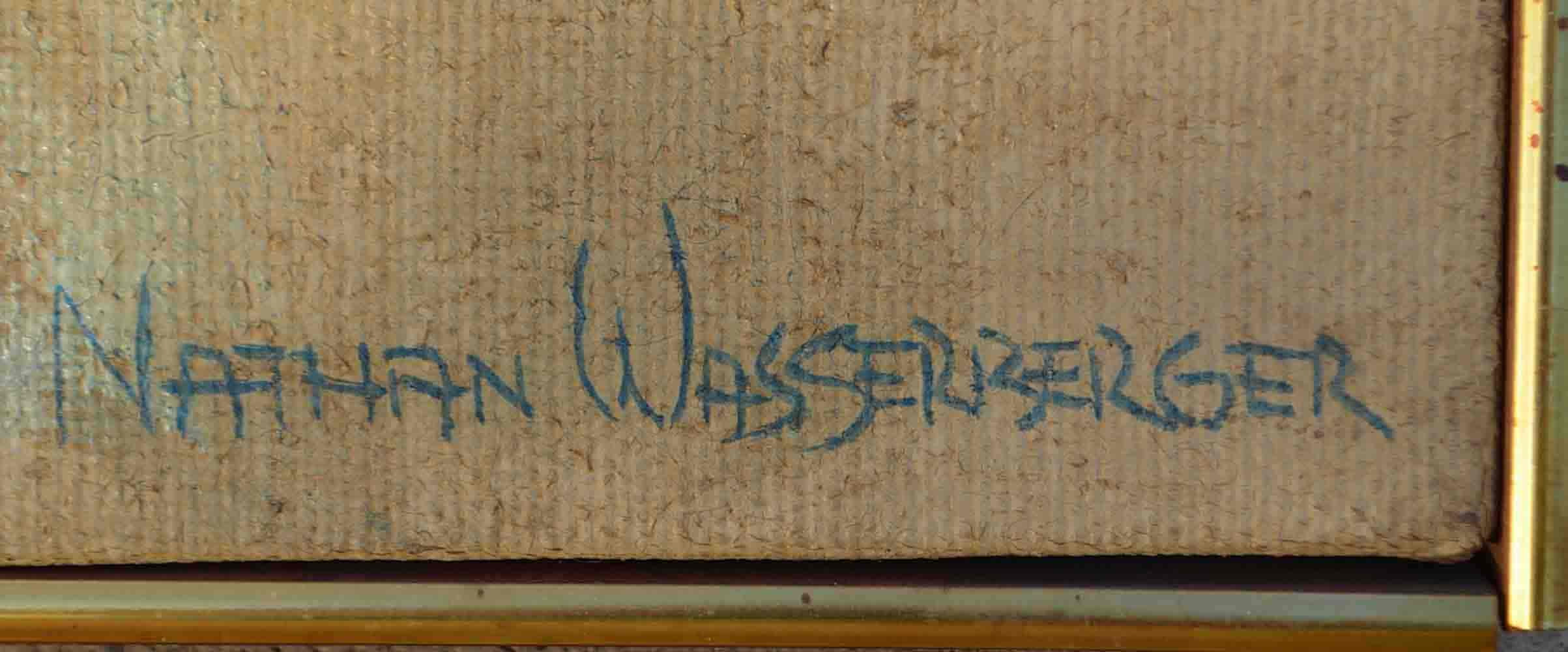 Nathan WASSERBERGER 1928-2012 Polish - French - USA