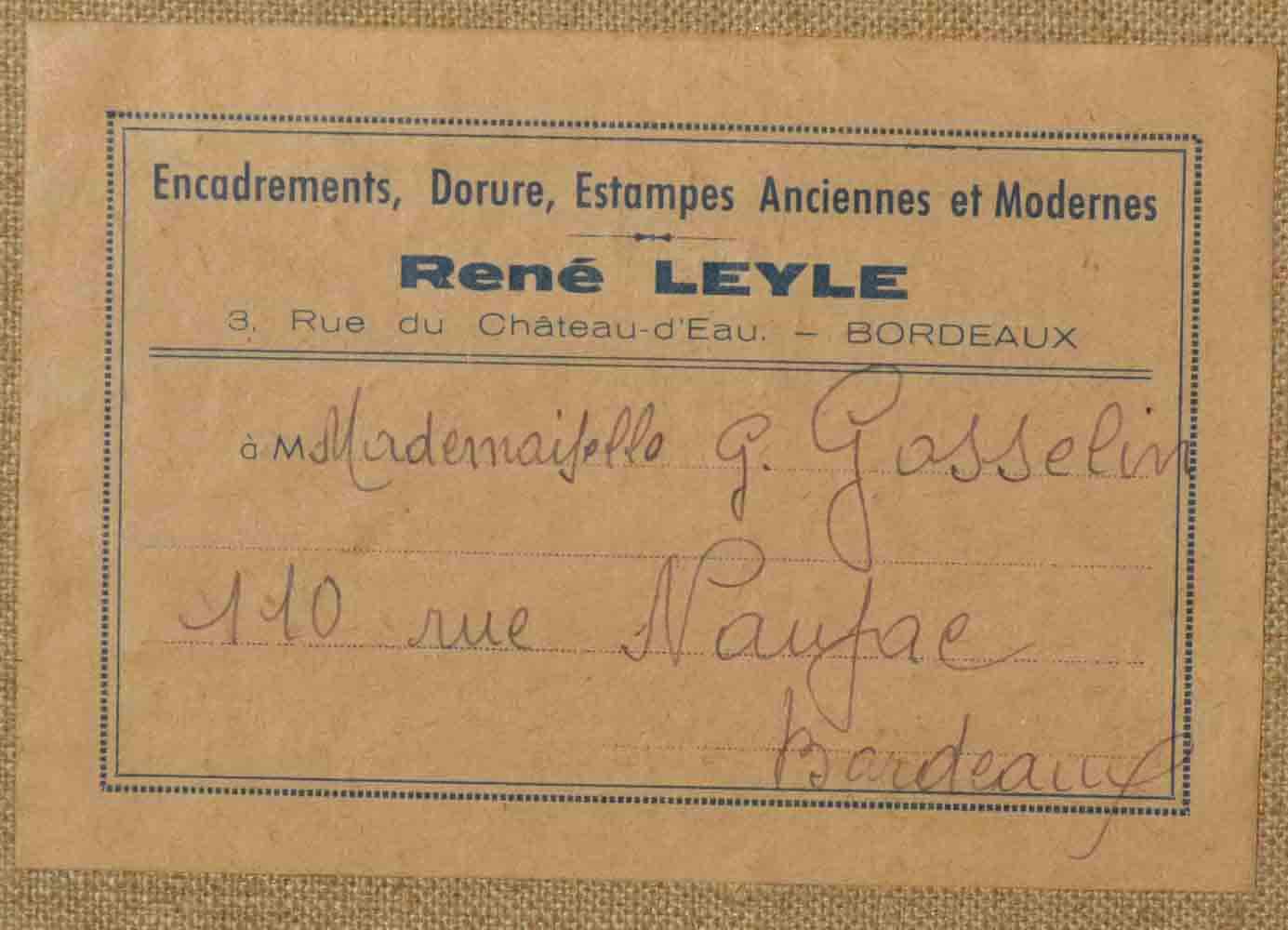 G. GOSSELIN (XX) French