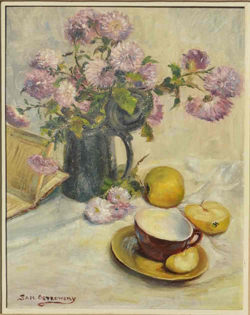 S. OSTROWSKY 1886-1946 Russian - French - American