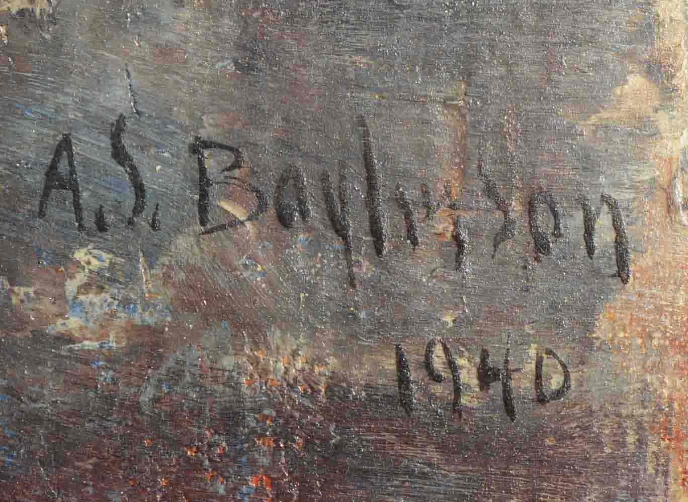 Abraham BAYLINSON (1882-1950) Russian - American