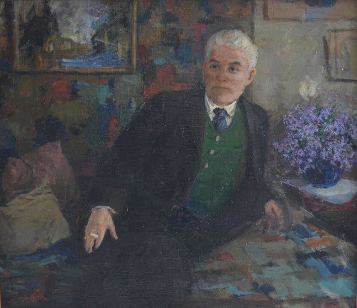 M. LIZOGUB (1909-1998) Ukrainian - Russian - Kazakh 