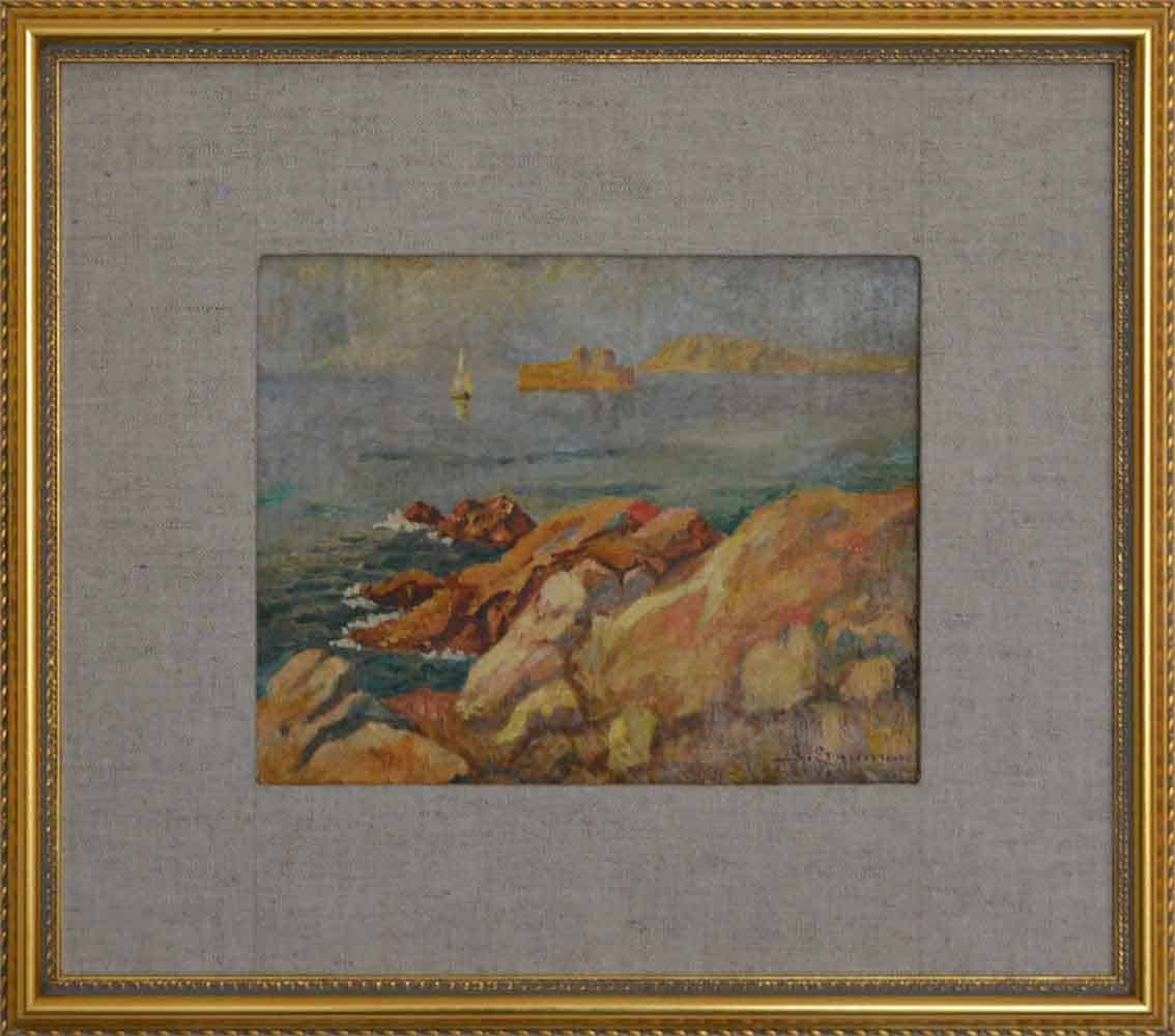 S. ERGANIAN (1870-1950) Armenian / Turkish - American