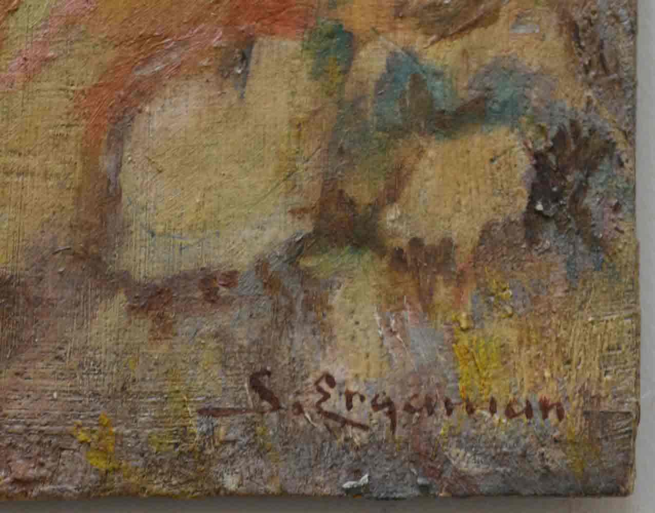 S. ERGANIAN (1870-1950) Armenian / Turkish - American