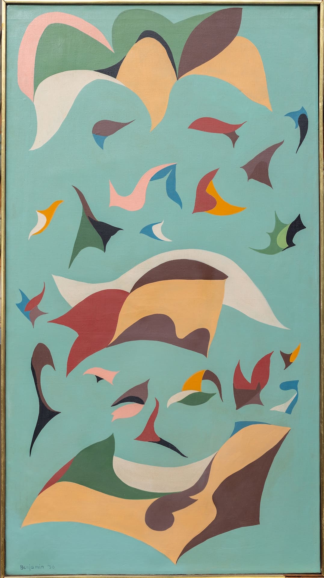 Karl Stanley Benjamin (1925-2012) American