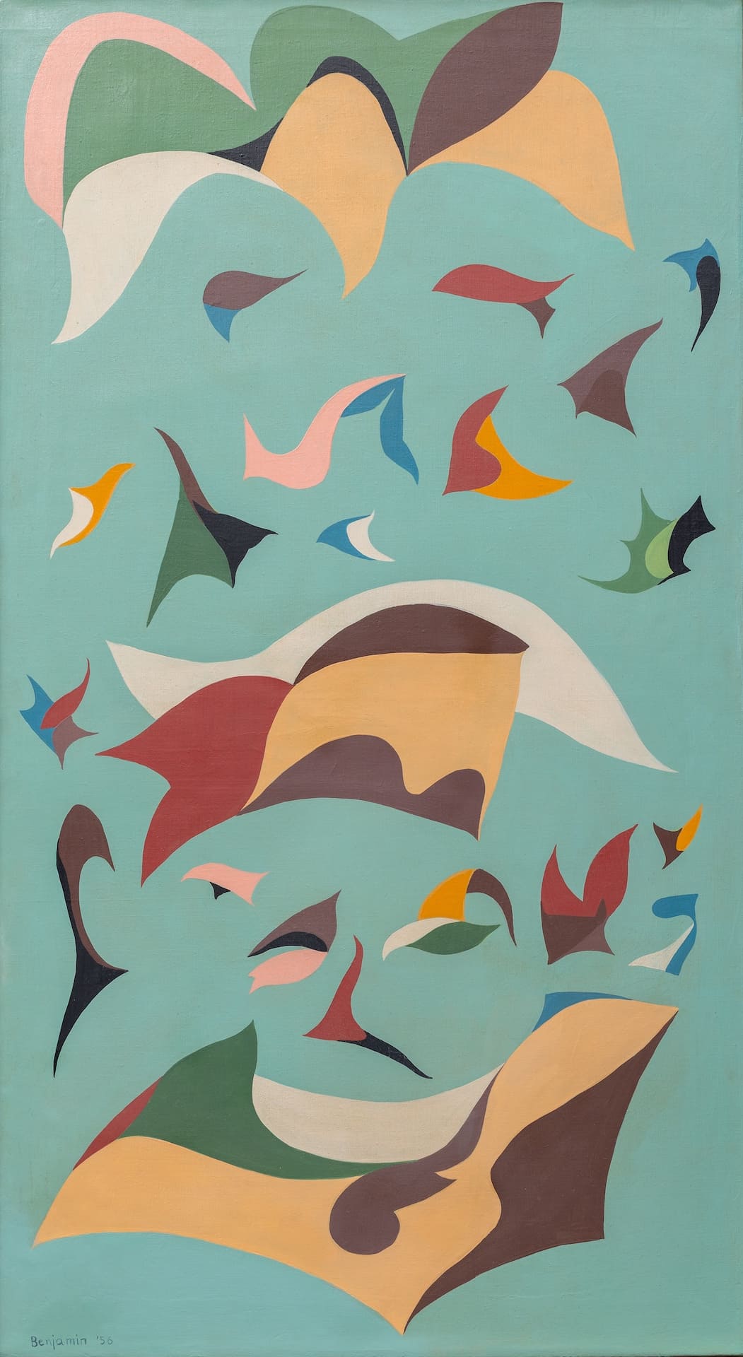 Karl Stanley Benjamin (1925-2012) American