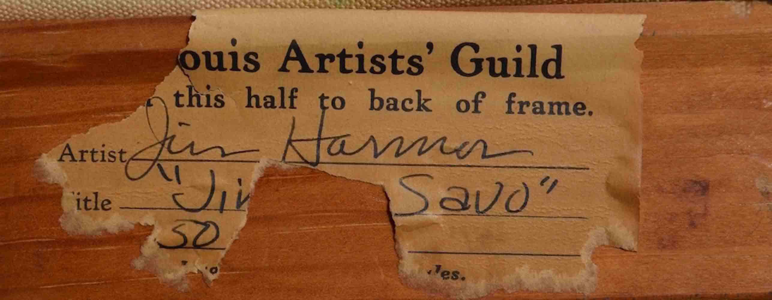 James W. Harmon (1915-1998) American / Jimmy Savo