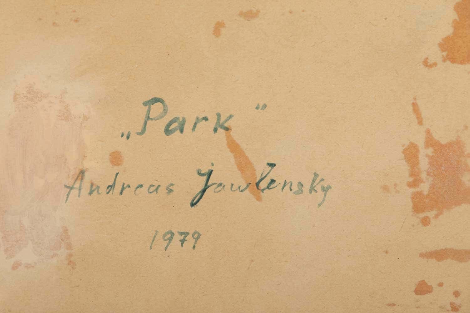 Andre Jawlensky (1902-1984) Latvian - Polish - Germany