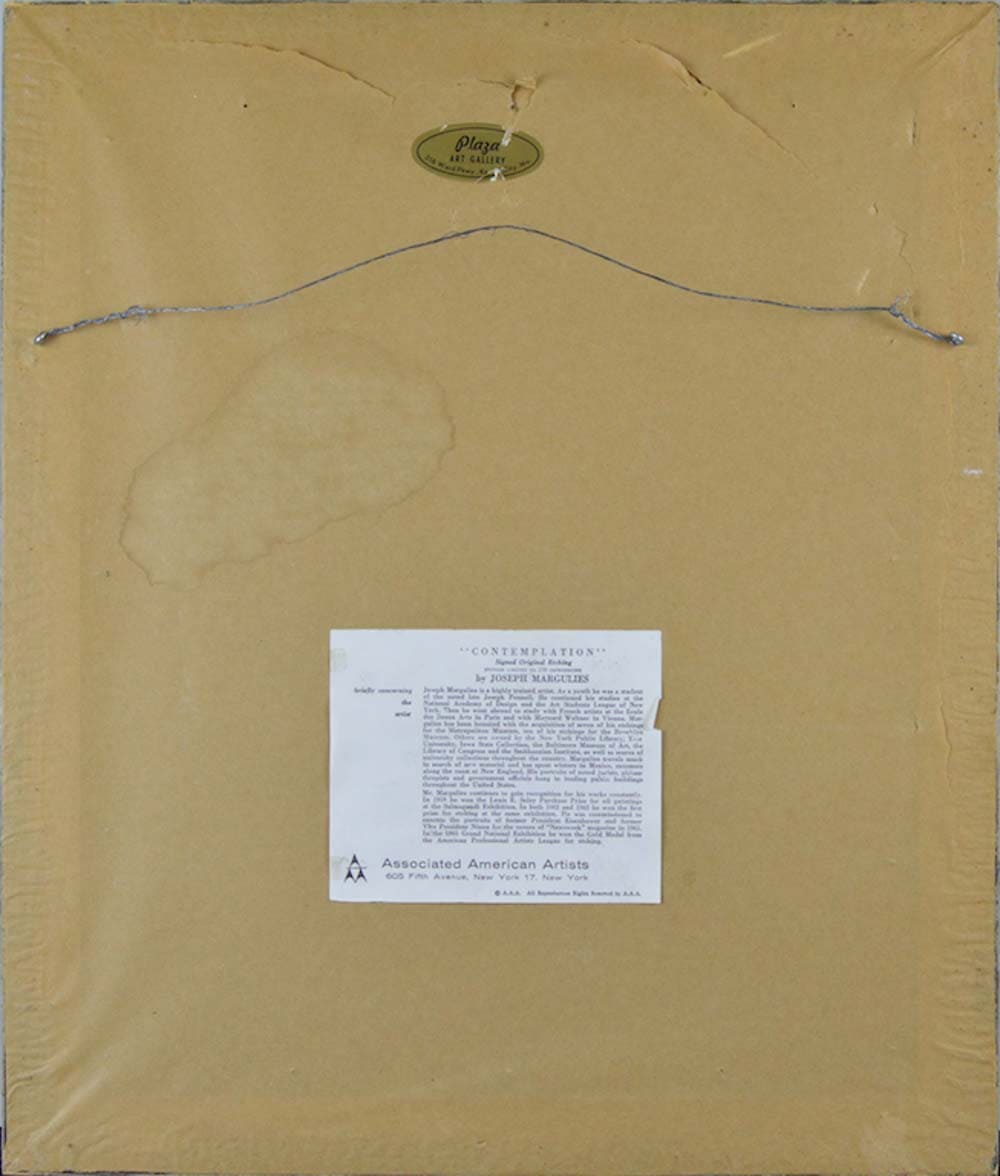 Joseph MARGULIES (1896-1984) Austrian - American