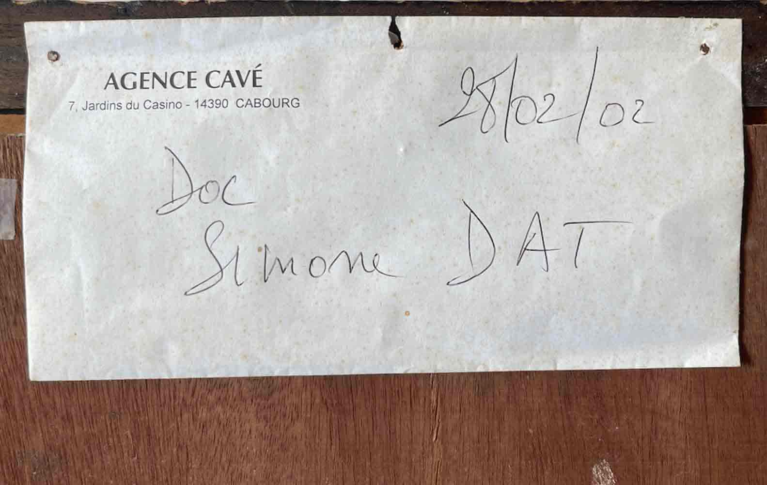 Simone DAT (1927-2018) French