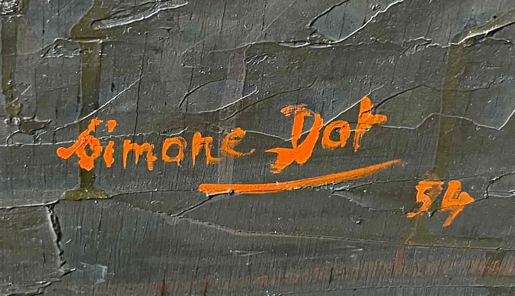 Simone DAT (1927-2018) French