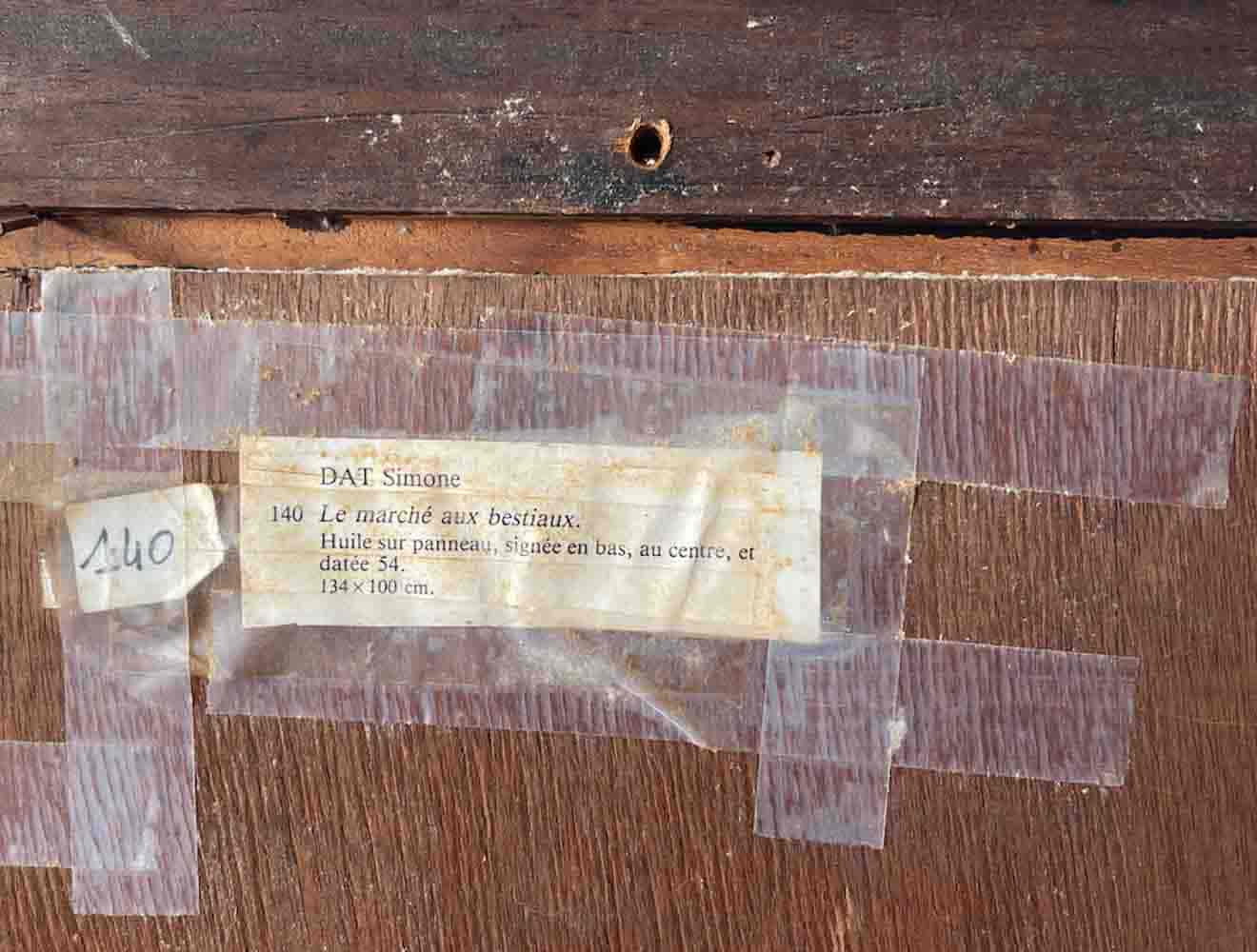 Simone DAT (1927-2018) French