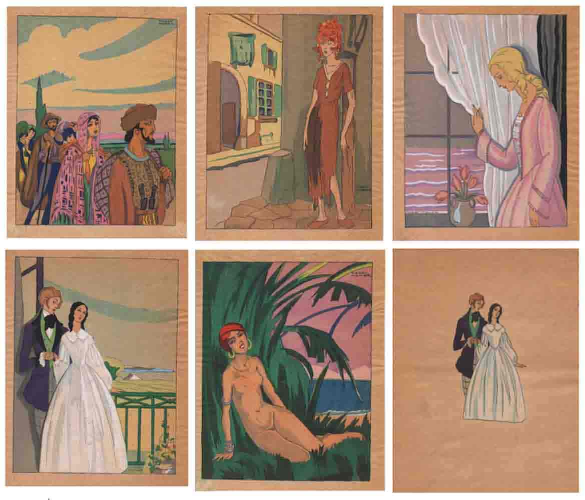 Maggy MONIER (1887-1965) French Art Deco