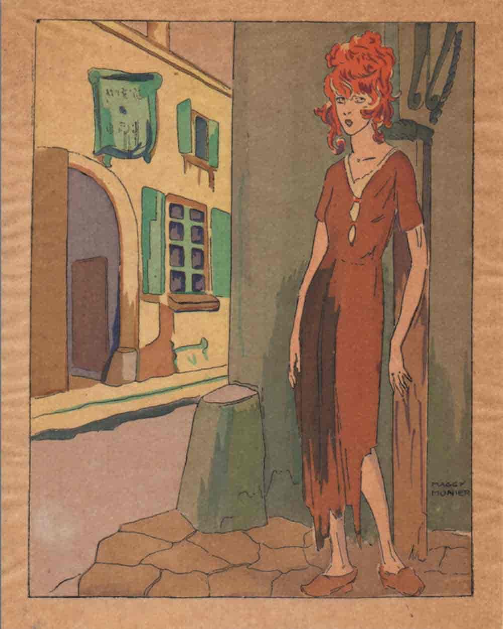 Maggy MONIER (1887-1965) French Art Deco