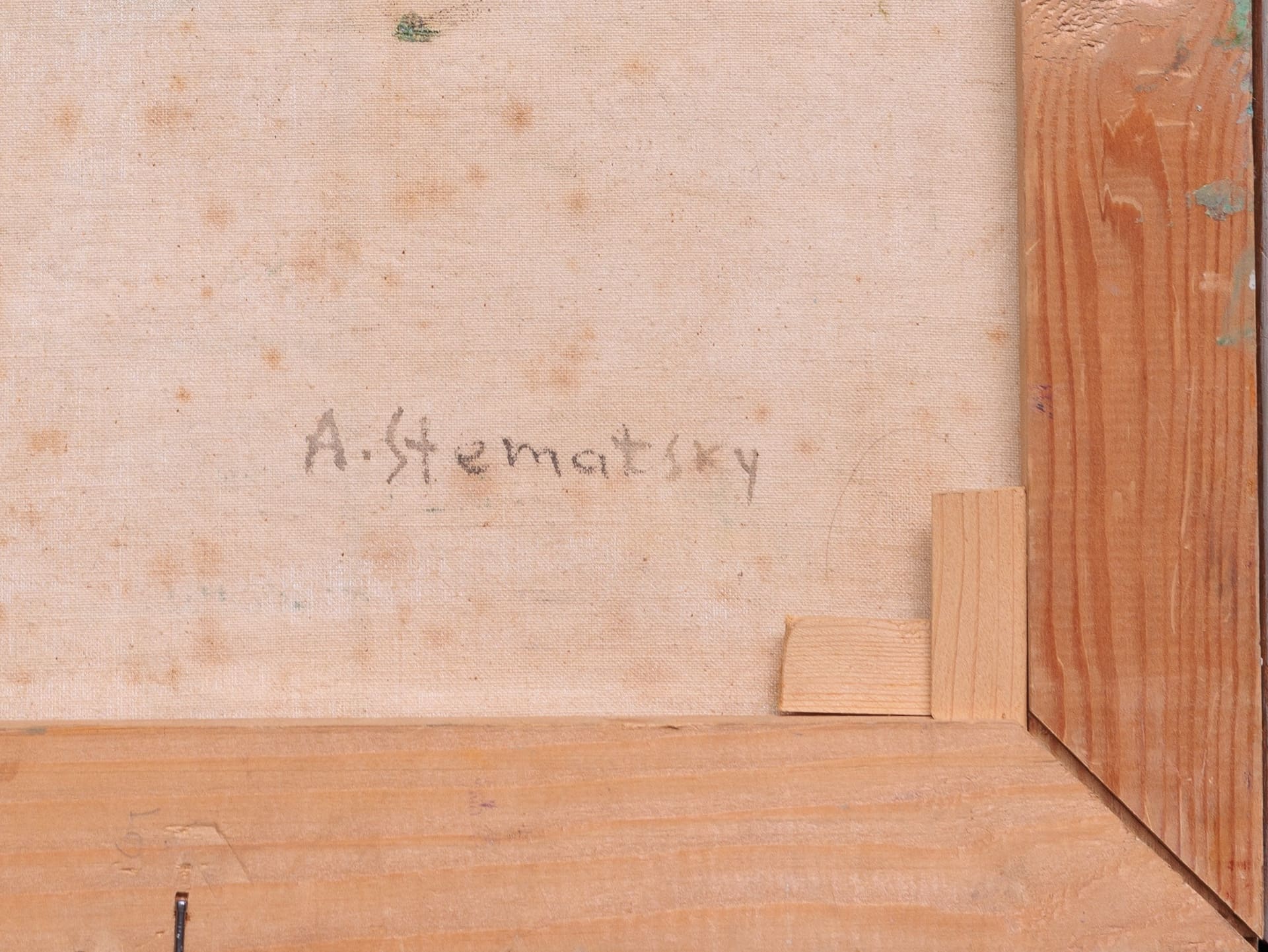 Avigdor STEMATSKY 1908-1989 Ukrainian-Russian - Israeli