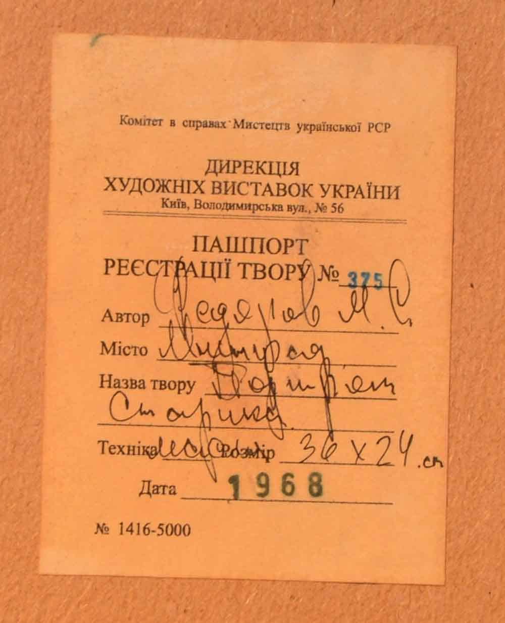 Mitrofan FEDOROV (1870-1942) Ukrainian - Russian