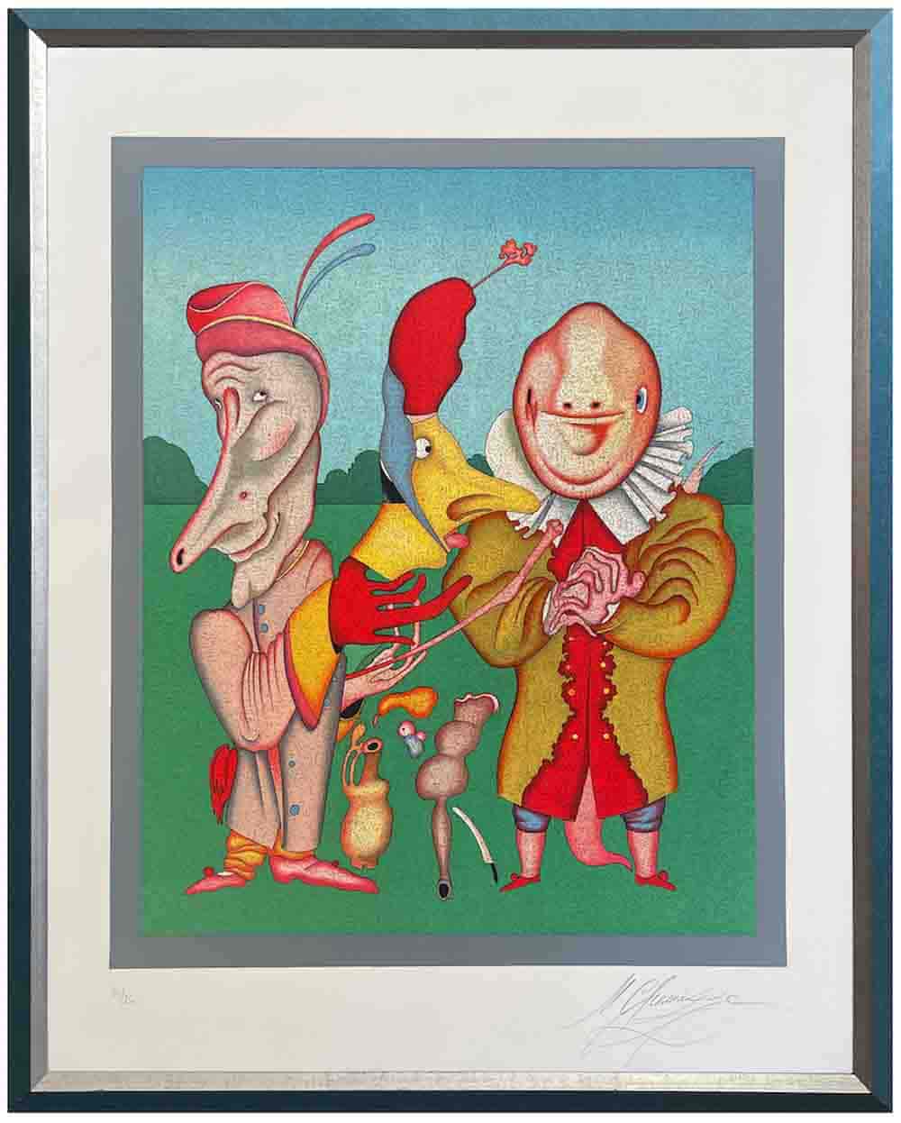 Mikhail CHEMIAKIN (1943) original lithograph