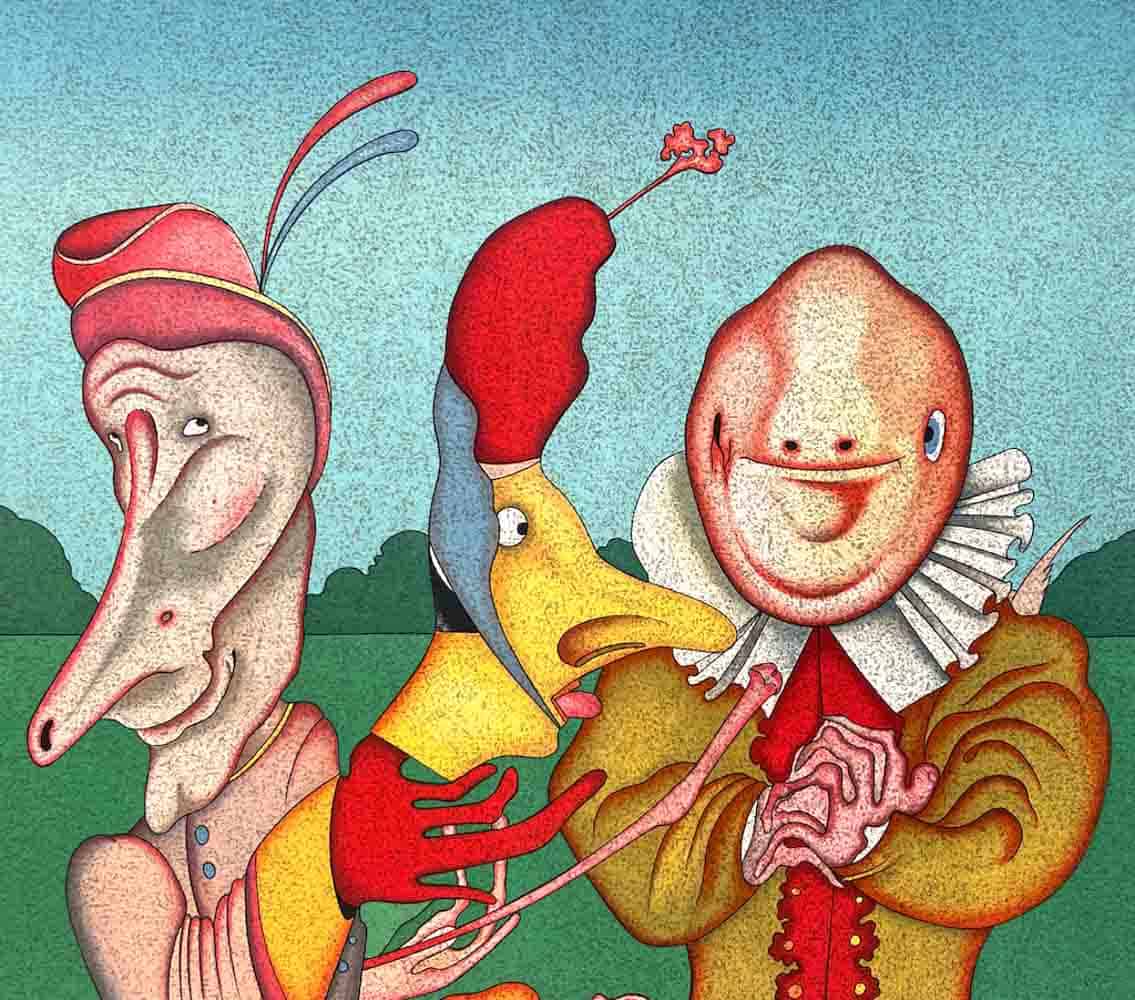 Mikhail CHEMIAKIN (1943) original lithograph