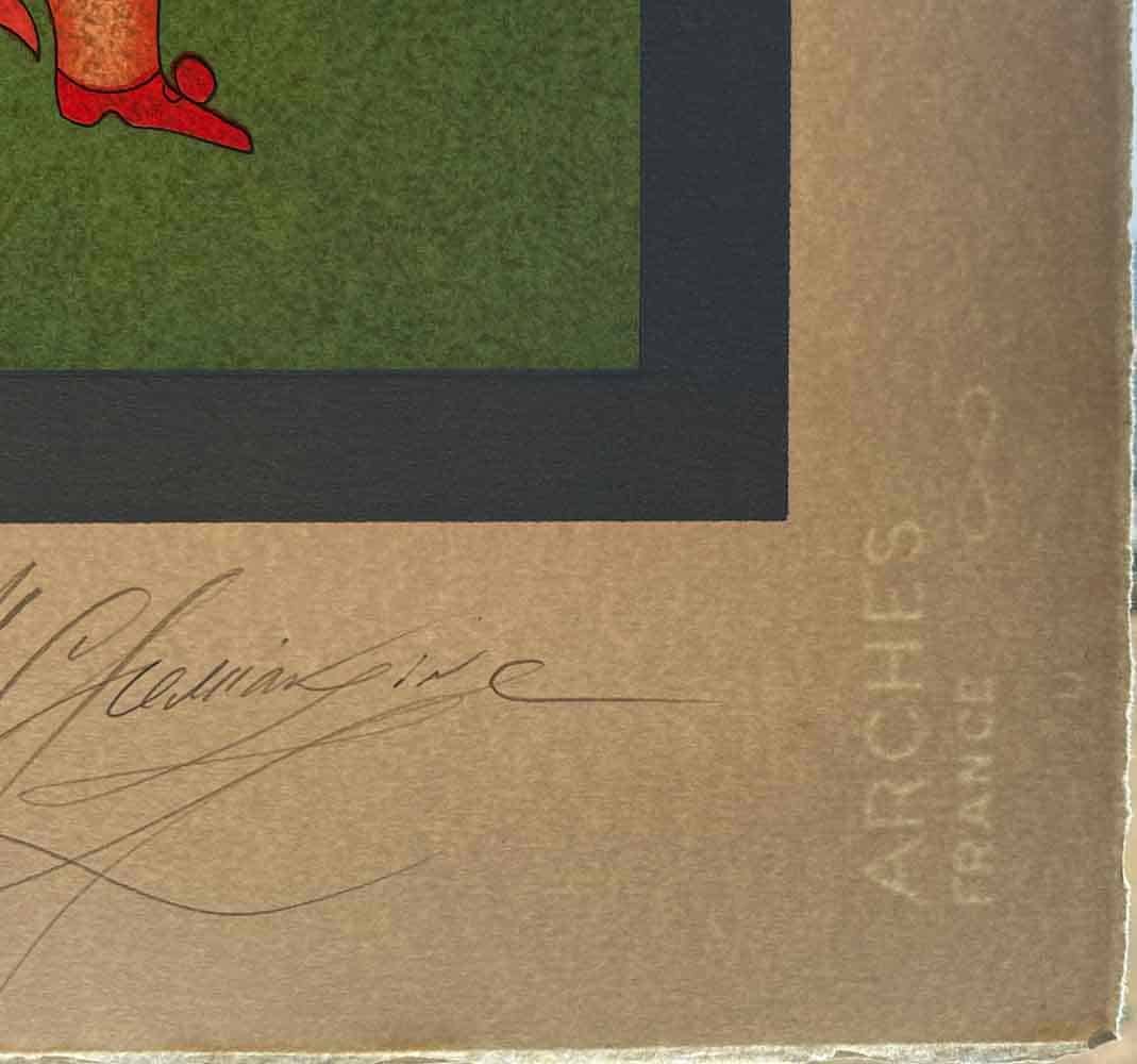 Mikhail CHEMIAKIN (1943) original lithograph