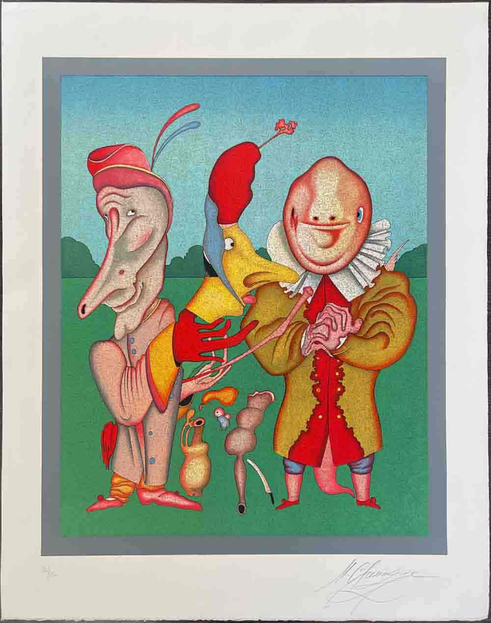 Mikhail CHEMIAKIN (1943) original lithograph