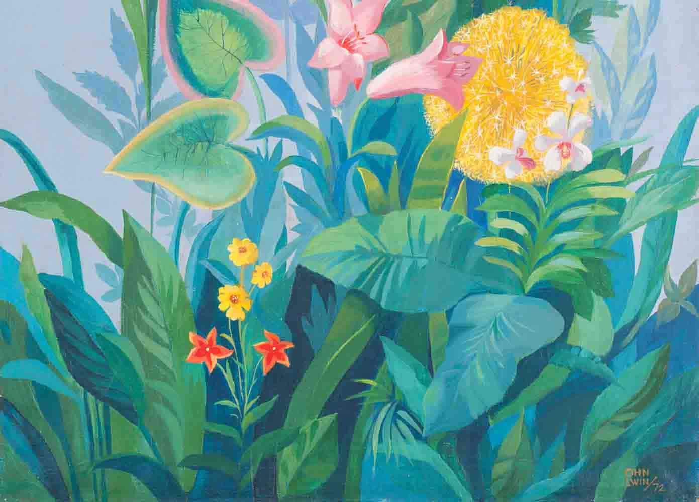 U OHN LWIN (1907-1988) Asia - Burmese - Myanmar