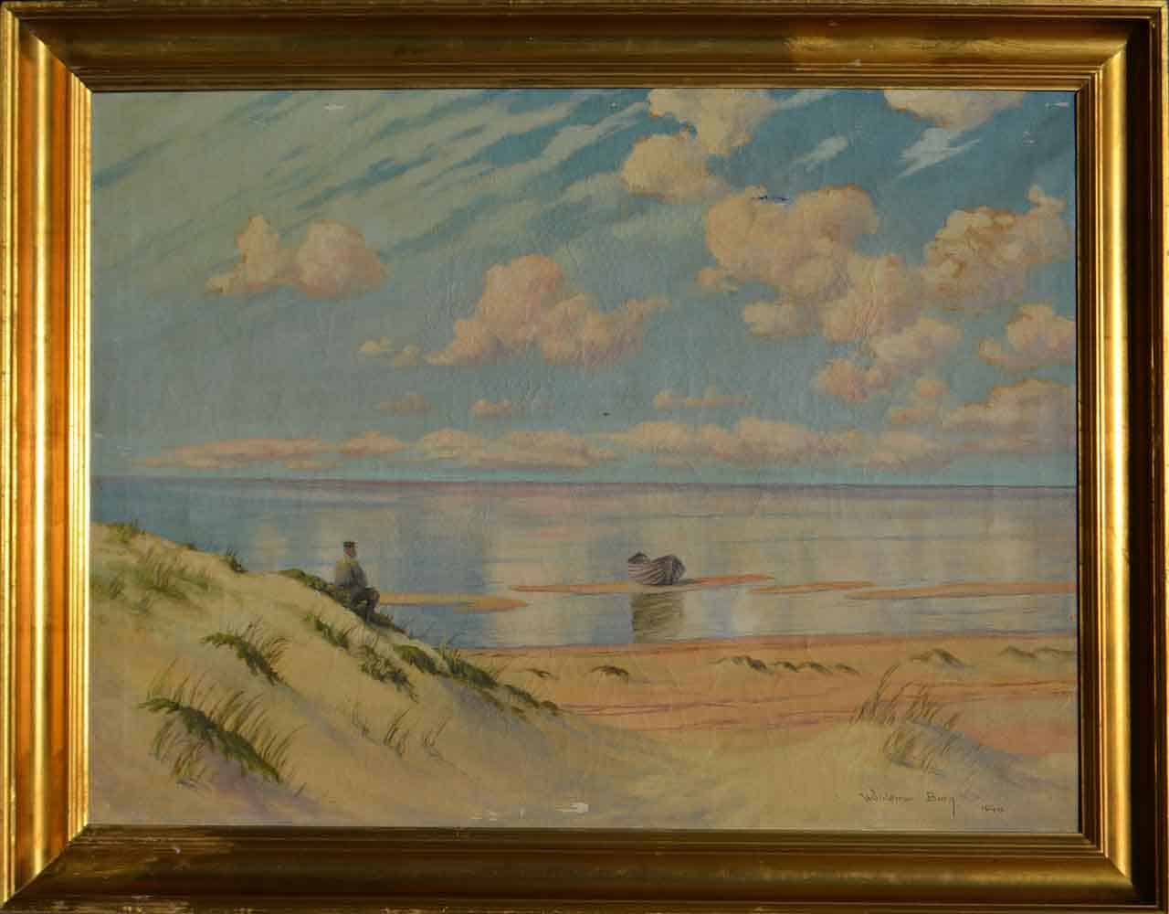 Waldemar Gustave Berg (1915-1974) American - Austrian