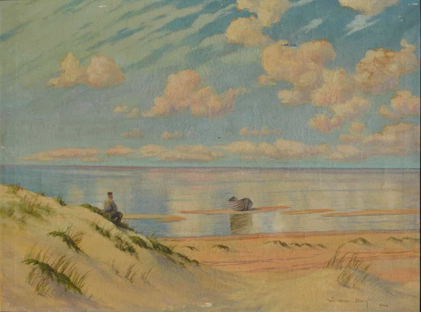 Waldemar Gustave Berg (1915-1974) American - Austrian