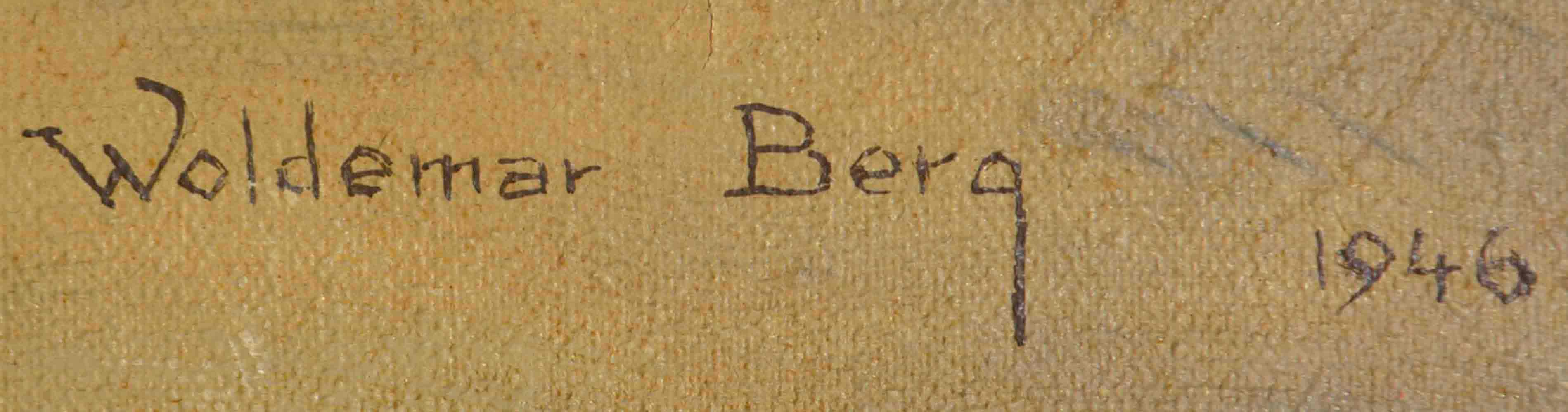 Waldemar Gustave Berg (1915-1974) American - Austrian