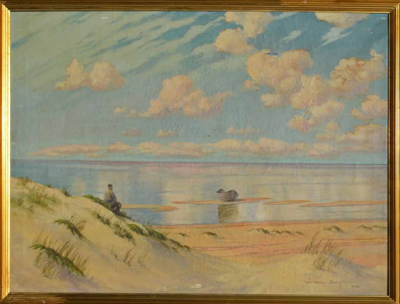 Waldemar Gustave Berg (1915-1974) American - Austrian