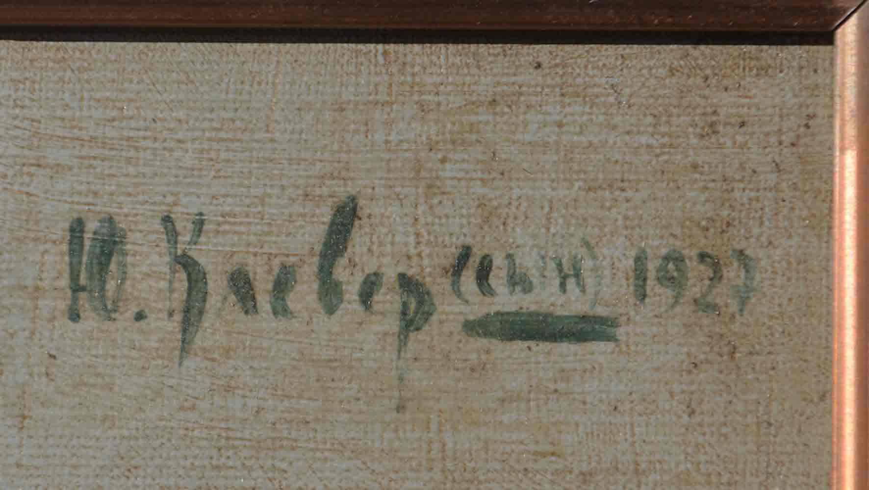 Yuliy Yulevich II KLEVER (1882-1942) Russian