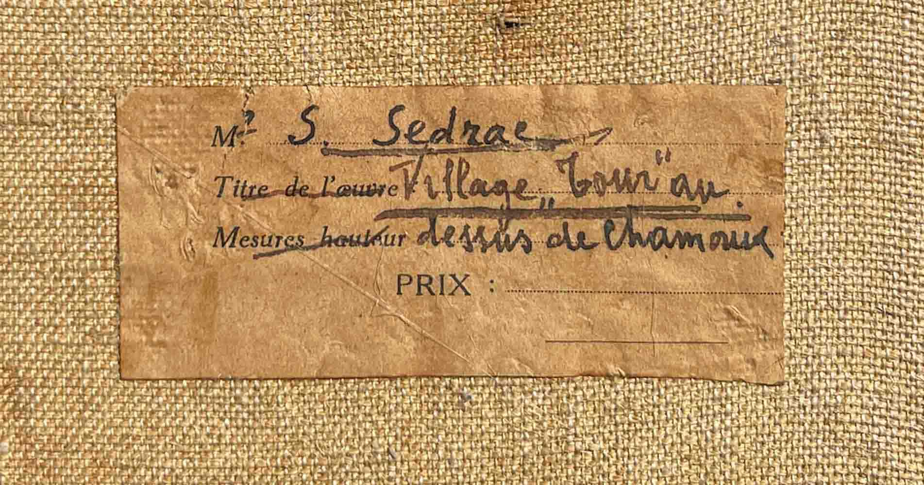 Serge SEDRAC (1878-1974) Armenian - French