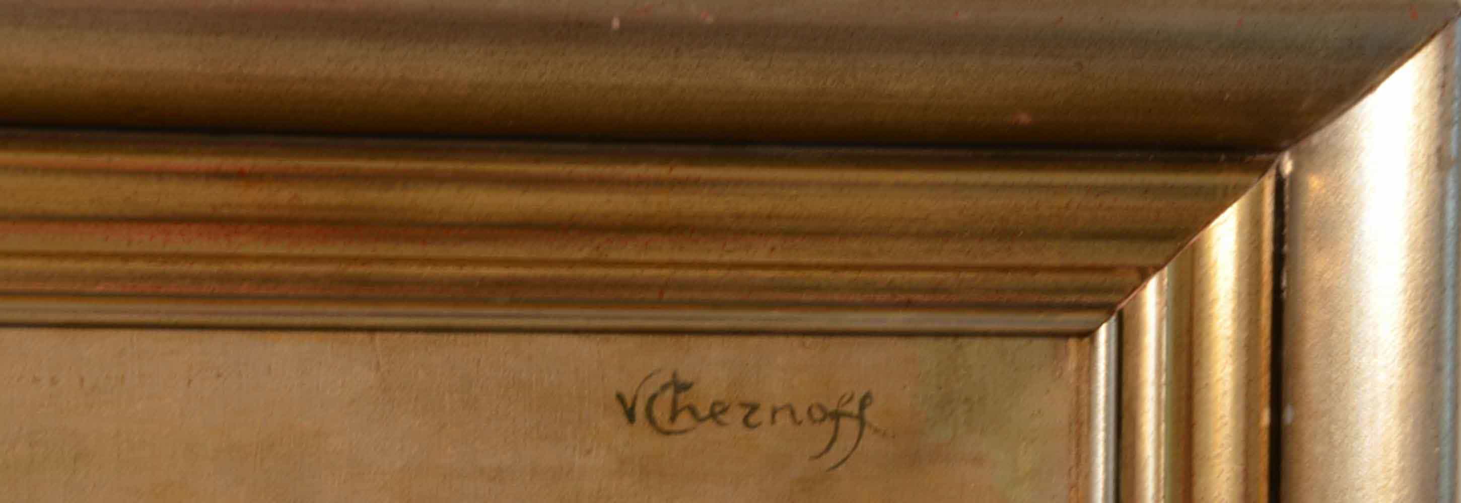 V. CHERNOFF (1888-1954) Ukrainian - Russian - American