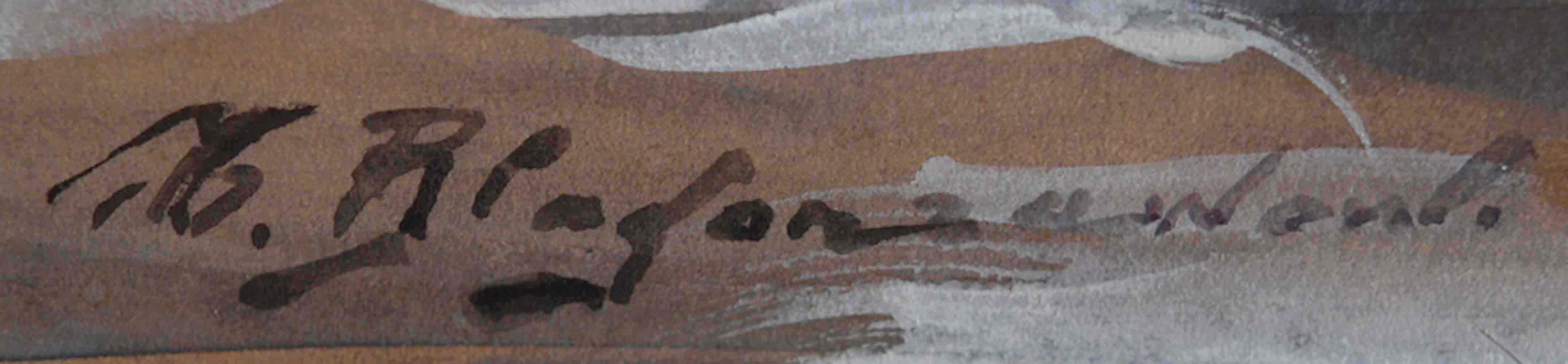 Fedor BLAGONAVROV (1885-1961) Russian - French